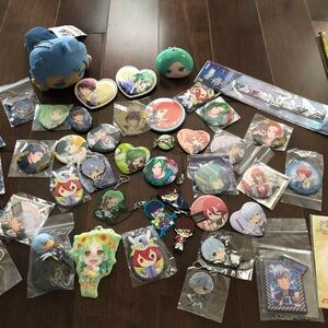 Japan B-Project Acrylic Mascot Anime Keychain strap badge Kodou Ambitious Figure